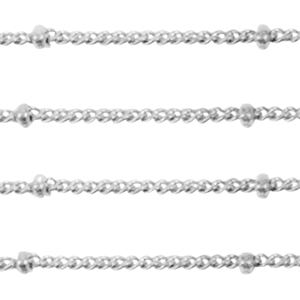 Benodigdheden van Stainless steel Roestvrij staal (RVS) jasseron gourmet schakel ball Zilver