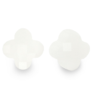 Facet fashion kralen clover White