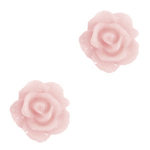 Roosje kralen 10mm Vintage rose