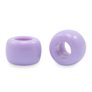 Kralen van acryl rondellen 9mm Purple