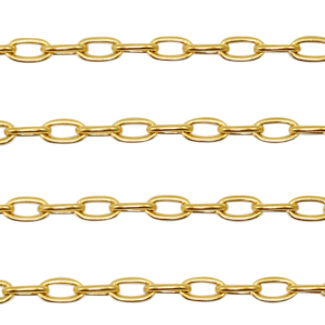 Benodigdheden van Stainless steel Roestvrij staal (RVS) jasseron ankerketting Goud