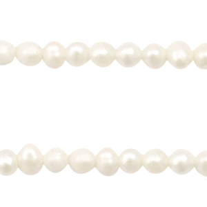 Zoetwater parels rond 3mm Natural white