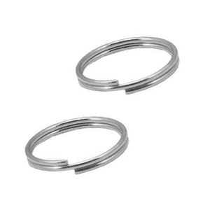 Benodigdheden van Stainless steel Roestvrij staal (RVS) splitring 10mm Zilver