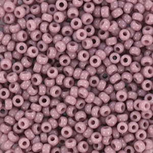 Miyuki 11/0 rocailles Opaque mauve purple 11-410