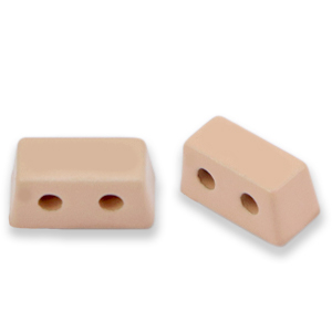 Tile bead rechthoek Dusty rose