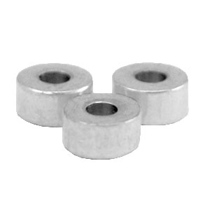 Kralen van Stainless steel Roestvrij staal (RVS) disc 4mm Zilver