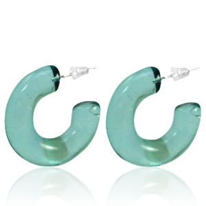 Musthave oorbellen creolen Ocean blue