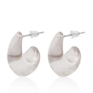 Musthave oorbellen creolen Taupe