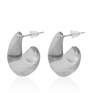 Musthave oorbellen creolen Grey