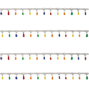 Benodigdheden van Stainless steel Roestvrij staal (RVS) jasseron spike Zilver-multicolour