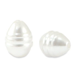 Zoetwaterparels imitatie White