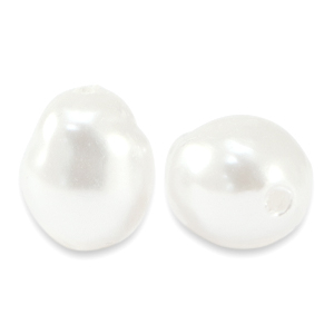 Zoetwaterparels imitatie White
