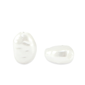 Zoetwaterparels imitatie White