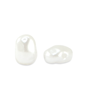 Zoetwaterparels imitatie White