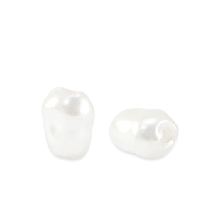 Zoetwaterparels imitatie White
