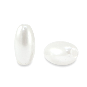 Zoetwaterparels imitatie rice White