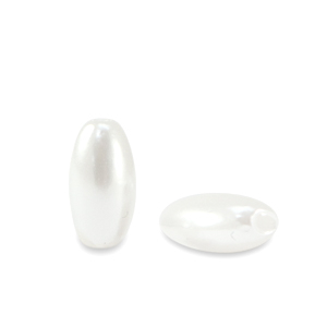 Zoetwaterparels imitatie rice White