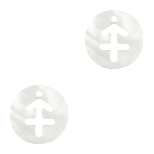 Schelp hanger special sagittarius White (natuurlijke kleur)