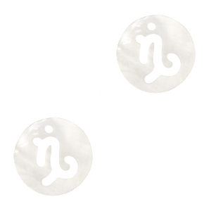 Schelp hanger special capricorn White (natuurlijke kleur)