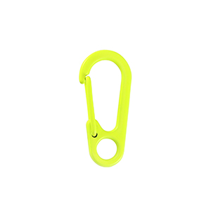 Gekleurde onderdelen karabijnslot Neon yellow