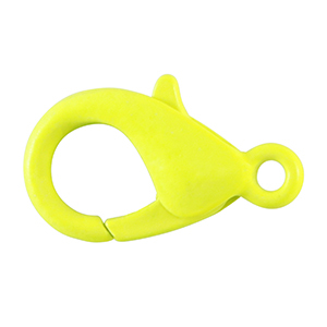 Gekleurde onderdelen karabijnslot Neon yellow