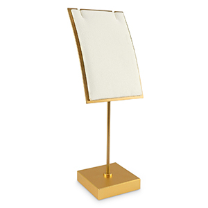 Sieraden display voor oorbellen en kettingen Copper-beige