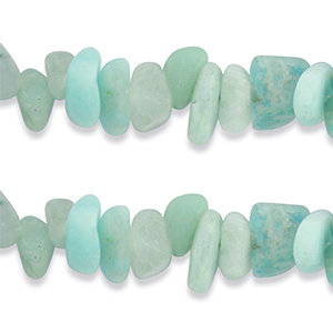 Chips stone kraal amazoniet Mint green