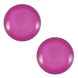 12 mm classic Polaris Elements cabochon Lucido Anemone pink
