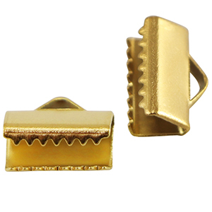 Benodigdheden van Stainless steel Roestvrij staal (RVS) lintklem 10mm Gold