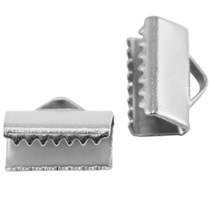 Benodigdheden van Stainless steel Roestvrij staal (RVS) lintklem 10mm Silver