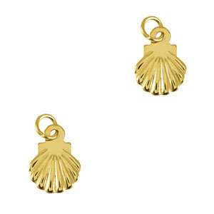 Bedels van Stainless steel Roestvrij staal (RVS) shell Gold