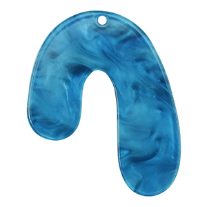 Hangers van resin organic Prussian blue