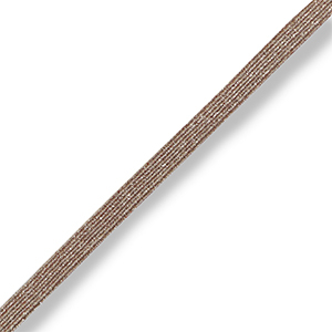 Elastisch Ibiza lint Rose gold metallic