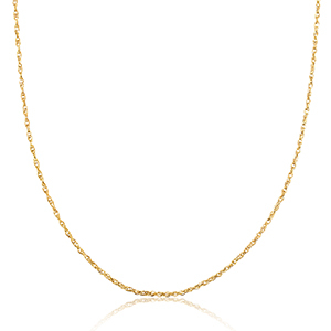 Kettingen van Stainless steel Roestvrij staal (RVS) Gold