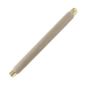 Sieraden display kussentje velvet voor ringen Taupe-gold