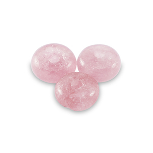 Rondellen natuursteen kralen gewone opaal 4mm Light pink