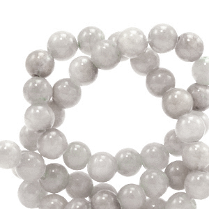 6 mm kralen natuursteen Light grey