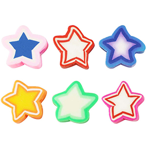 Polymeer kraal star Multicolour