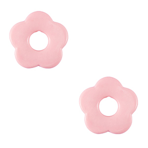 Flower Acryl bedels Light pink