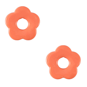 Flower Acryl bedels Terracotta pink