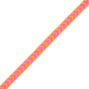 Tekstlint arrows Pink-yellow