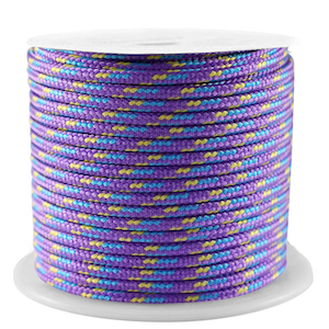 Koord Maritiem 2mm Purple-blue-gold