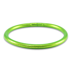Temple inspired bracelets 5mm size M Lime green