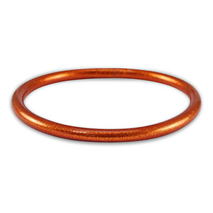 Temple inspired bracelets 5mm size M Burnt orange