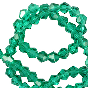 Top Bicone facet kralen 3mm Eden green
