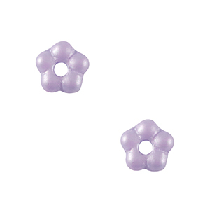 Tsjechische kralen flower 5mm Lilac