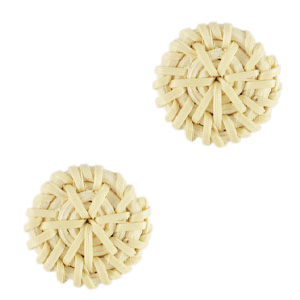 Rotan hangers 25mm Natural white