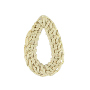 Rotan hangers drop Natural white