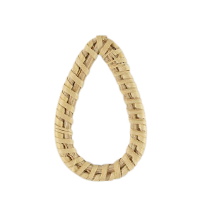 Rotan hangers drop Natural beige