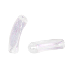 Acryl kralen tube Transparent AB